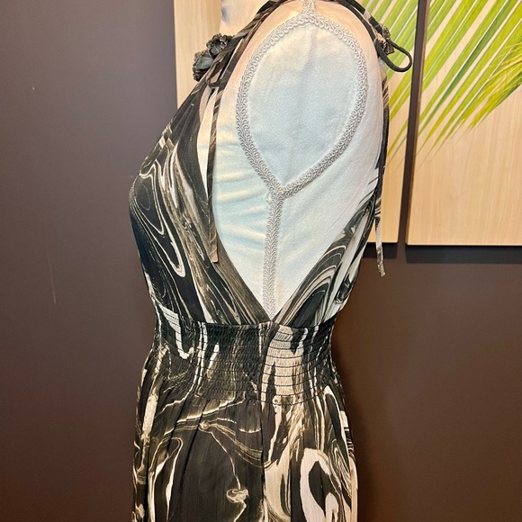 BANANA REPUBLIC Halter Maxi Dress Size XS - Picture 5 of 11